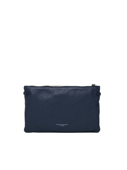 borsa clutch a mano/spalla pelle navy GIANNI CHIARINI | 3695GRN208